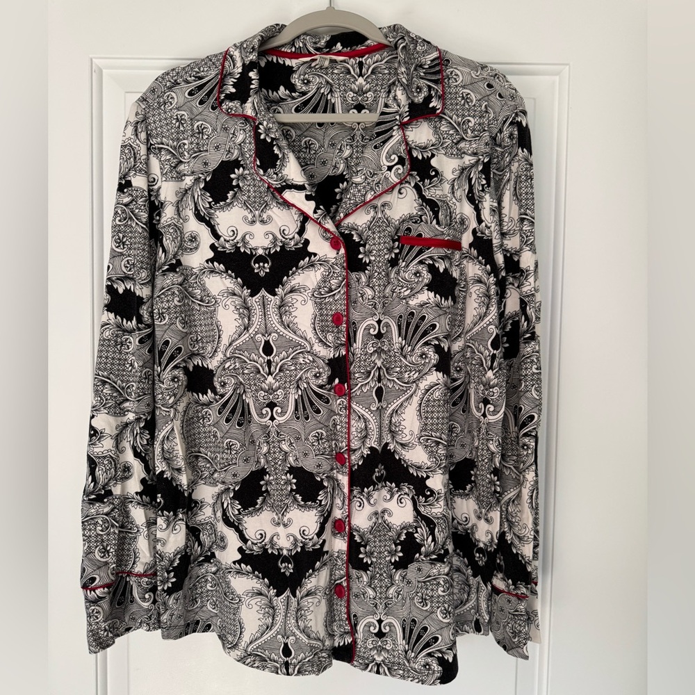 Soma Embraceable Pajama Set Paisley Sz. XL